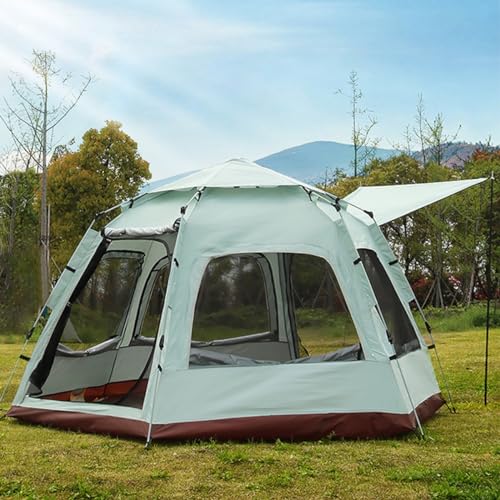 Carpa Instantánea Pop Up para 3-4 Personas Verde