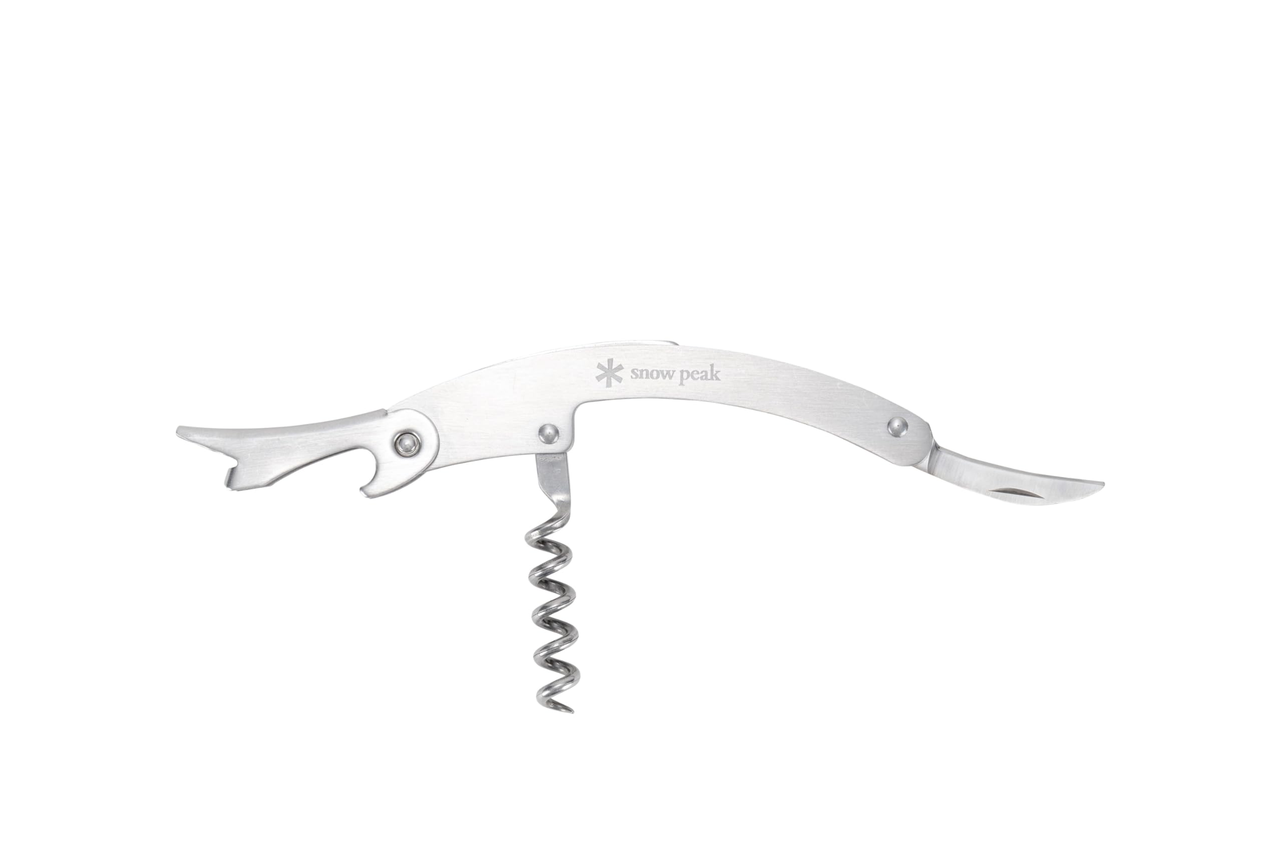 Amazon.com: Snow Peak Stainless Steel Wine Tool, Sommelier Knife
