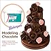 Bakerpan Bright White Modeling Chocolate - 1 Pound - Sculpt Cakes, Model Figurines, and Create Cake Toppers (Made in USA)