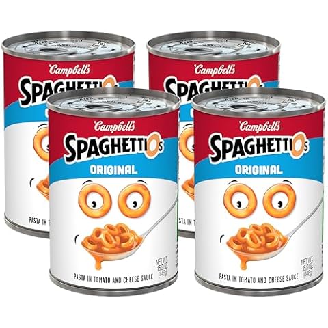 SpaghettiOs Original Canned Pasta, 15.8 oz Can (Pack of 4) Cover