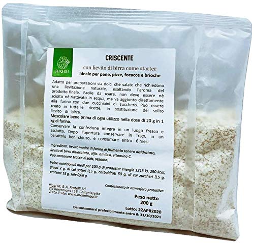 10pz x 200g Lievito Madre Disidratato
