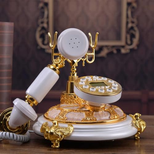 Téléphone classique vintage HJMMWT appareil filaire élégant
