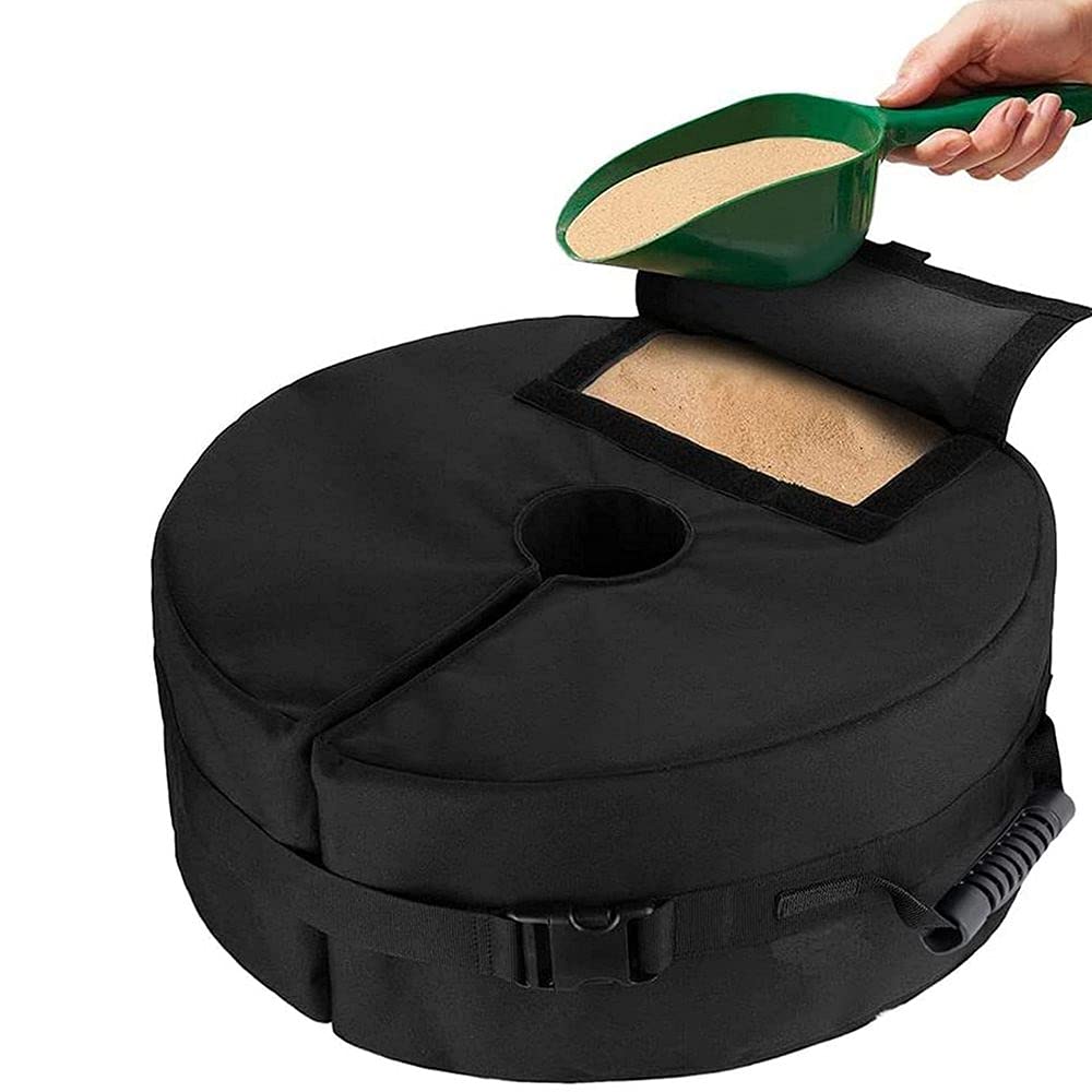 Buy LifBetter 18inch Round Patio Umbrella Base Sand Bag Hold Up to 70lbs Heavy Duty Sand Filled