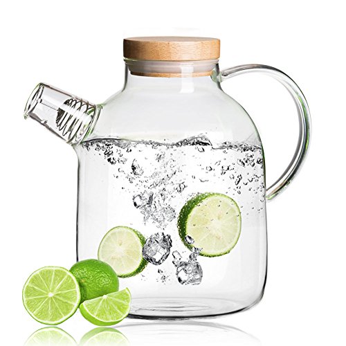 Dokeful 1.474,2 gram brocca in vetro borosilicato resistente al calore brocca di...