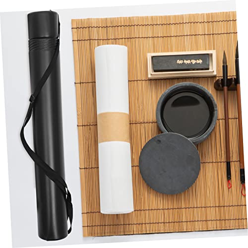Image of MAGICLULU Telescoping Poster Tube Shoulder Strap Storage for Posters Prints Maps and Drawings Reusable Artwork Holder for Organization