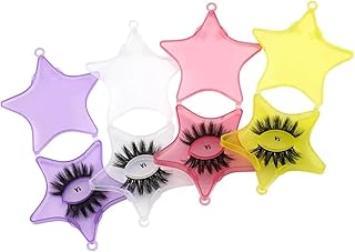 4 cajas vacías de plástico para pestañas en 4...