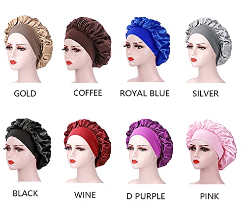 Berretto da Notte Raso, Seta Cuffia per Capelli