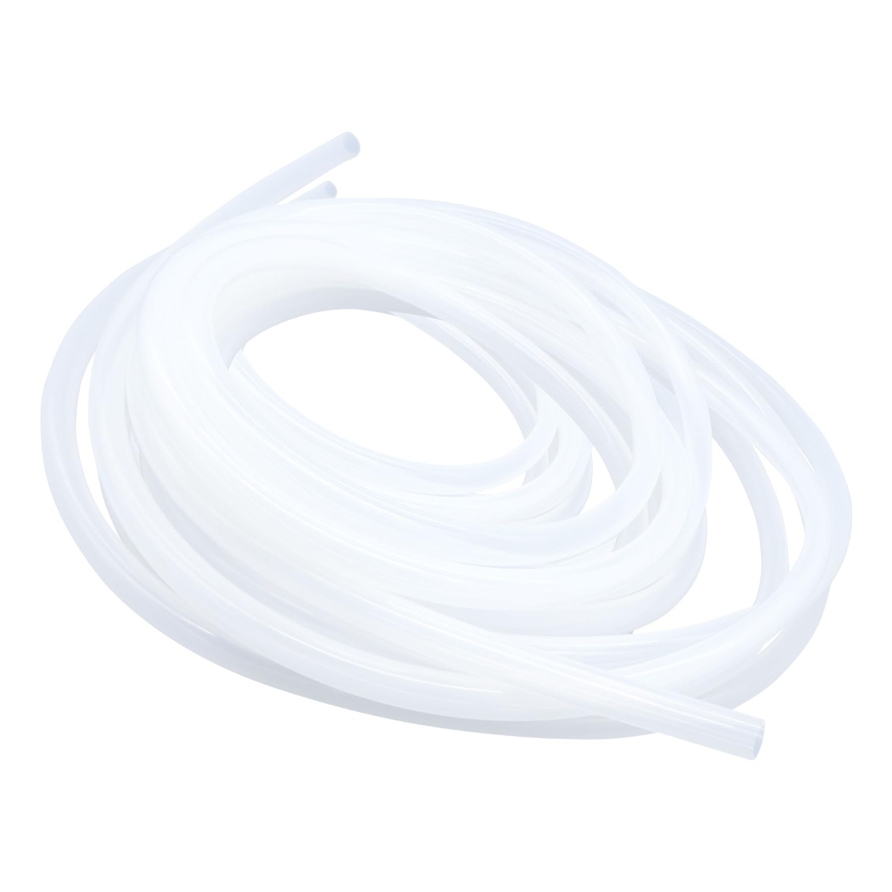 iMeistek 14mm ID x 17mm OD Silicone Tube 9m, Clear Flexible Food Grade Hose Air Water Pipe for Pump Transfer,Aquarium