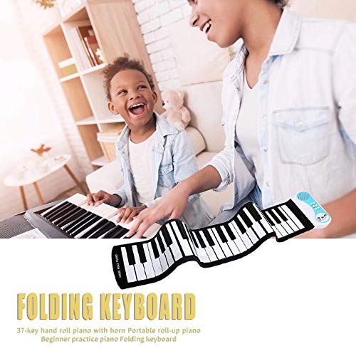 HMTOHL 37 Touches Flexible Roll Up Piano Portable Silicone Clavier Souple Piano sans Batterie Flexible roulé à la Main… - Les Beatles, Paul McCartney, John Lennon, RIngo Starr, George Harrison HMTOHL 37 Touches Flexible Roll Up Piano Portable Silicone Clavier Souple Piano sans Batterie Flexible roulé à la Main… – Image 4