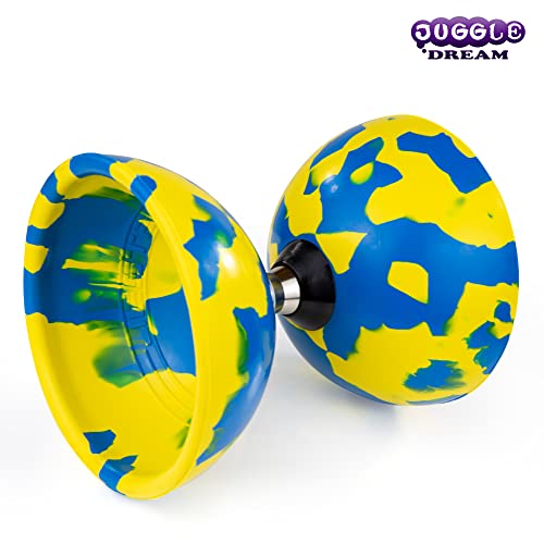 Juggle Dream Jester Diabolo Set, Bearing Axle Professional Diabolo with Wooden Handsticks and Online Learning Video - Image 4