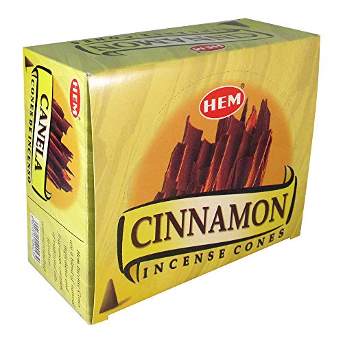 Hem OAAOM965895 Cinnamon - Case Of 12 Boxes, 10 Cones Each - Hem Incense From India thumb #2