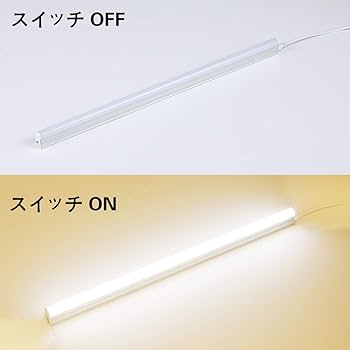 LED蛍光灯 長さ60cm 器具一体型 20W型 消費電力6本入り×10個 Amazon | LED蛍光灯 20W形 器具一体型LED蛍光灯 T5 LED 直管 9W