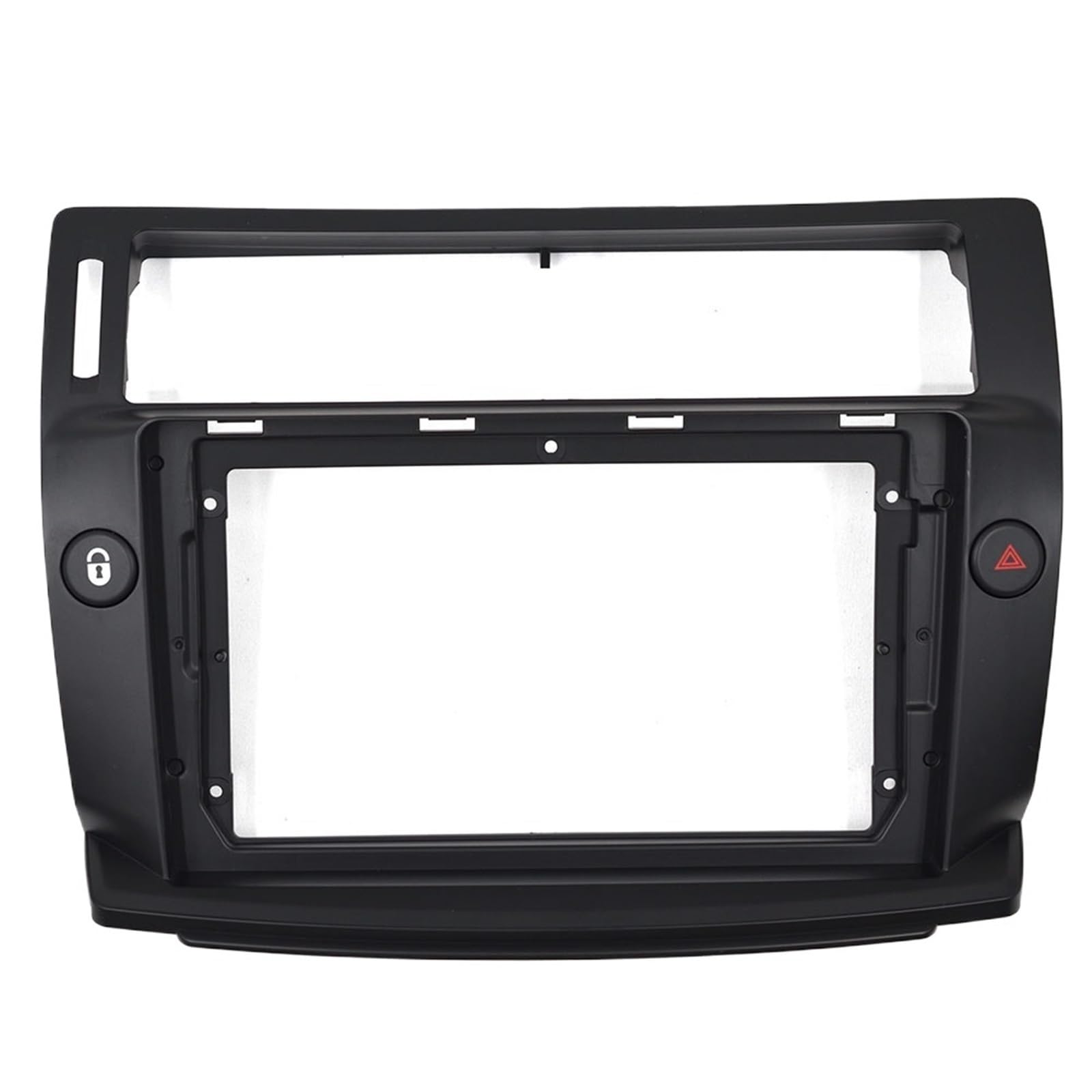 Samochodowe ramki montażowe Pasuje do Citroena C4 Quatre 9 cali 2 Din Radio samochodowe Stereo Audio Płyta czołowa Rama Panel odtwarzacza Zestaw montażowy na desce rozdzielczej