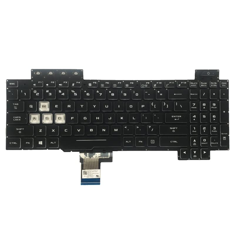 Amazon.co.jp: 英語ノートパソコンキーボード Asus TUF Gaming FX505 