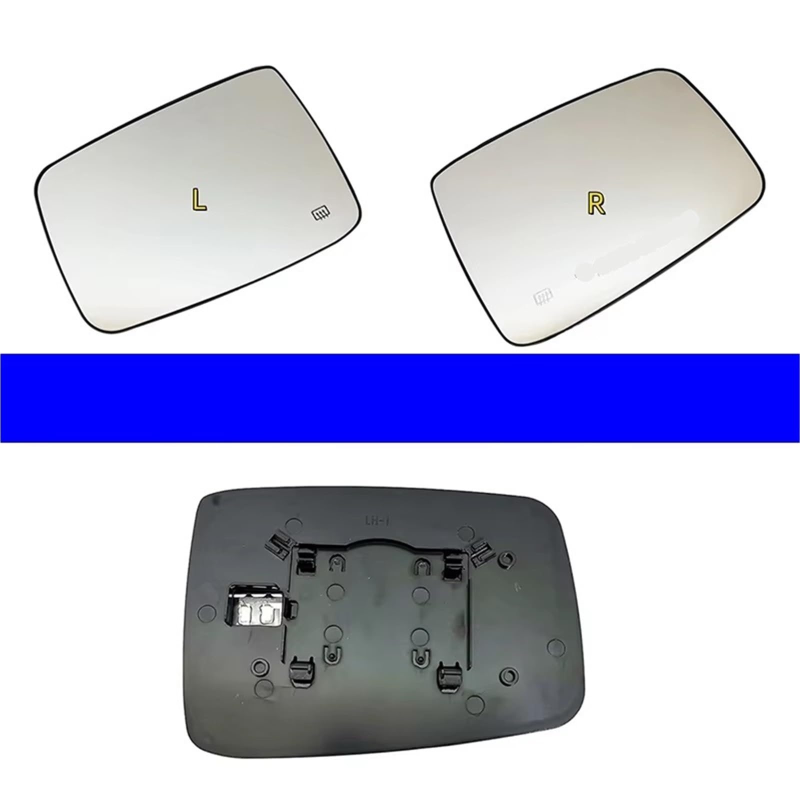 Vetro Retrovisore Compatibile Con Dodge Per Ram 2500 2012-2018 Vetro Riscaldato Per Lenti Di Specchietti Per Veicoli Retrovisori E Specchietti Retrovisori Esterni OEM: 68050299AA