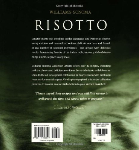 The Williams-Sonoma Collection: Risotto
