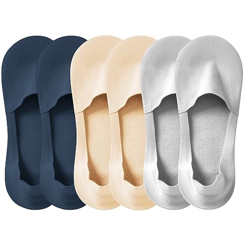 Image of Lomitract Thin No Show Socks (Women 5-12), Made of Ice Silk Surface on the Surface & Cotton on the Bottom