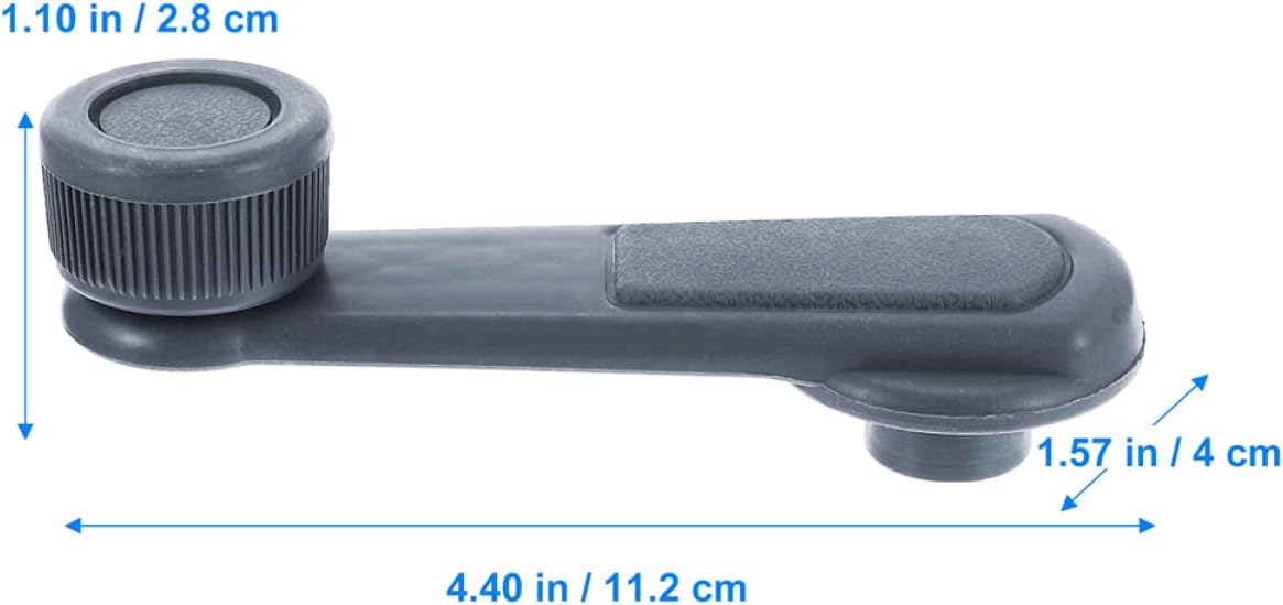Gatuida 6pcs Car Window Crank Handle Manual Window Regulator Easy Installation for Models Smooth for Enhanced Comfort and Versatility