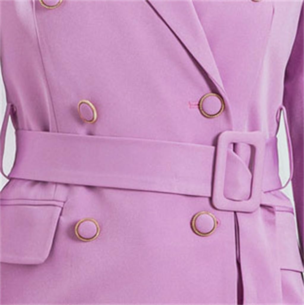 Suit Women Temperament Rose High-end Fashionable Light Luxury Age Reducing Suit Two-Piece Suit Set(X-Large)