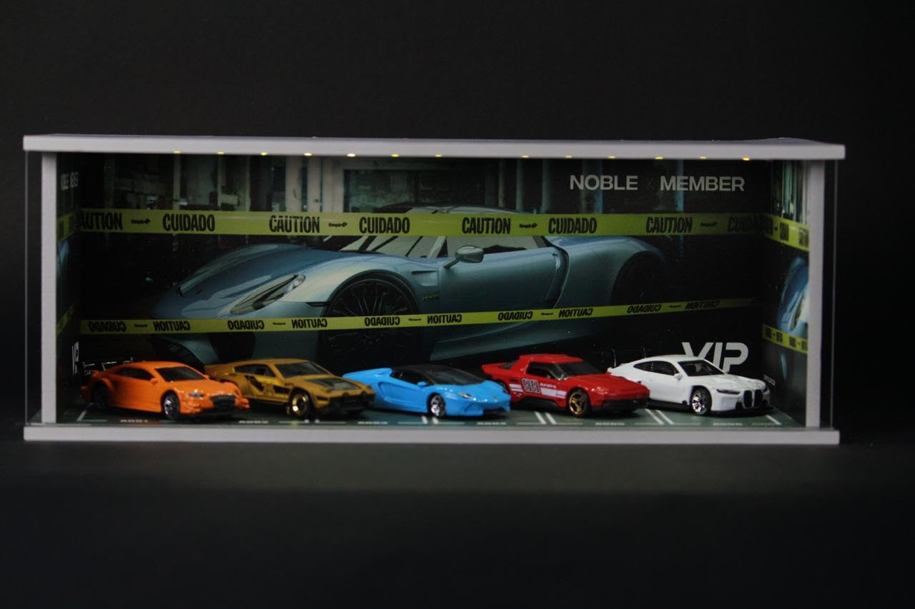 Diorama Parking Garage for 1:64 Scale Diecast Cars | Miniature