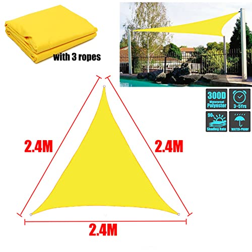 Voile d'ombrage de jardin BrolEo haute densité triangulaire