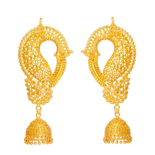 Image of JFL - Jewellery for Less Gold Plated Copper Earrings For Women