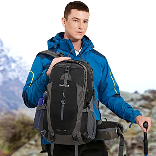SPEEDPARK 40L Hiking Backpack, Lightweight Camping Daypack with Rain Cover - image 4