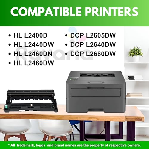 Image of DR 2570 Compatible Imaging Drum Unit for Brother Printers HL-L2400D, HL-L2440DW, HL-L2460DN, HL-L2460DW, DCP-L2605DW, DCP-L2640DW, DCP-L2680DW (DR 2570 Drum Unit Pack of 1)