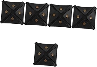 5 Pçs Mini Bolsa De Moedas Squeeze Bolsa De Moedas Porta Cartão De Couro Bolsa De Armazenamento De Moedas Bolsa Retrô Mini Bolsa De Moedas Mini Decoração Flexível Bolsa De Moedas