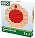 BRIO World - 33361 Mechanical Turntable | Engaging Train Toy Accessory for Creative Play | Safe for Kids Ages 3 and Up | Compatible with BRIO Railway Toys