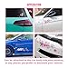 Cherry Blossom Car Sticker Decal, Vinyl Scratch Cover Pink Flower Car Sticker, Auto Bumper Decal, Car Decoration Accessories, Suitable for Car Motorcycle Home Decor