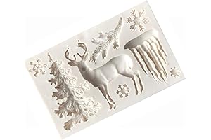 Christmas cheer on ice: Unleash the magic with our silicone Xmas cake...