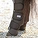 Dura-Tech Fleece Lined Horse Shipping Boots | Size Large | Color Black | Complete Leg Coverage, Tough 600D Ripstop, Plush Polar Fleece Lining, Easy Hook and Loop Closure, Set of 4 |