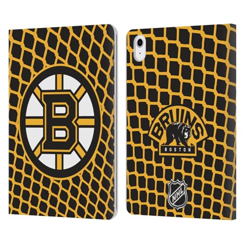 Protection iPad Air 11 NHL Boston Bruins étui portefeuille cuir antichoc 2025