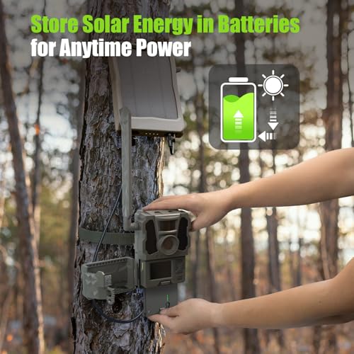 Image of New Reveal Lithium Battery Pack Compatible with Reveal Hunting Camera Ultra, X, X Pro, Pro 3.0, X Gen 2.0 3.0, XB, SK, Upgraded Solar Panel Compatibility, LED Battery Meter (Pack of 2)