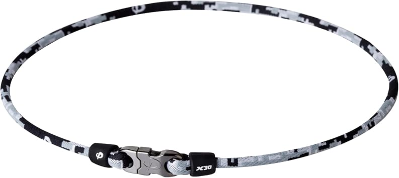 Phiten Digital Camo Titanium Necklace