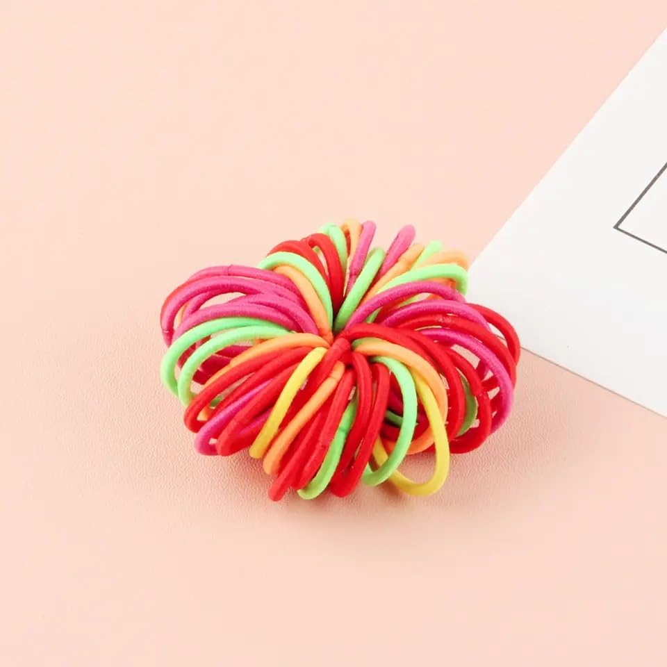 Fashion Alley Hair Rubber Bands For Women/Girls - Multi-Colored Hair Accessories Set for Girl- Pack of 50 pcs)… (B08XMCM7DL) Amazon Price History, Amazon Price Tracker