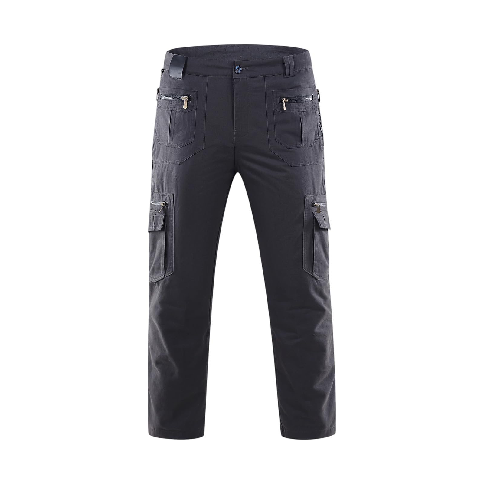 Generisch Herren Taktische Hose wasserdichte Cargo Hose | Outdoor Arbeitshose Mehrtaschen Wanderhose Angeln Camping Freizeithose (Gürtel Nicht enthalten)