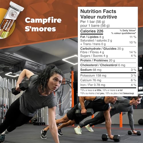 Barra de proteína Campfire S'mores 20g gluten free miniatura 2