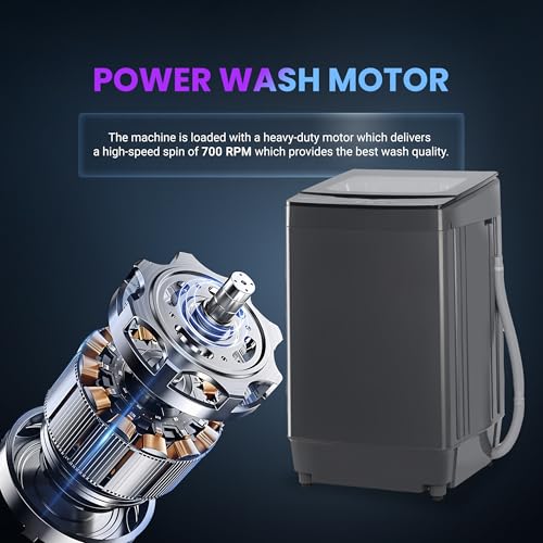 Image of ONIDA 7.5 kg, 5 Star, Crystal Drum Technology, Fuggy Logic, Magic Lint Filter, Fully Automatic Top Load Washing Machine (T75CGN1, Grey)