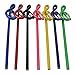 PUNK Music Pencils G Clef Note Pencil Music Theme Treble Clef Pencils Office Stationery Music Gifts (Multicolor)
