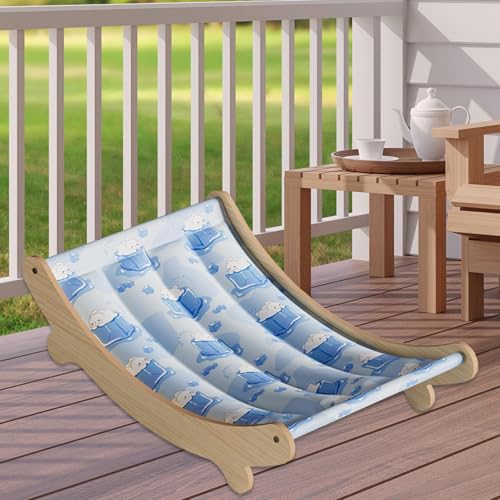 Fauteuil relax pour chat avec panier lavable et rafraîchissant - 4