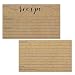 Recipe Cards - Size 3x5 - Small Kraft Brown Lined Kitchen Note Card for Recipe Box - Set of 50