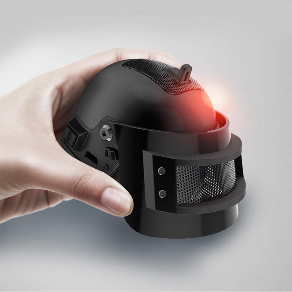 Cyrank Altoparlanti Bluetooth Wireless, Altoparlante Stereo Portatile a Forma di Mini Casco per Altoparlanti per Computer Desktop Laptop PC per Desktop