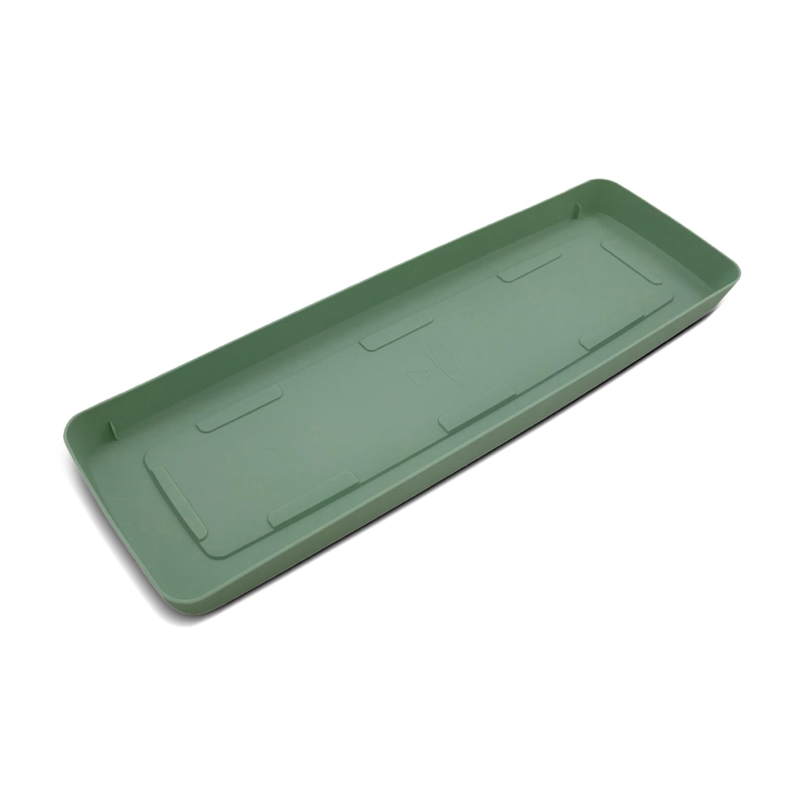 Oakland Gardens Windlwsill Plant Tray 46cm, Watering Drip Tray Saucer For Plant Pot & Seedlings| Sage Green | Pack of 10