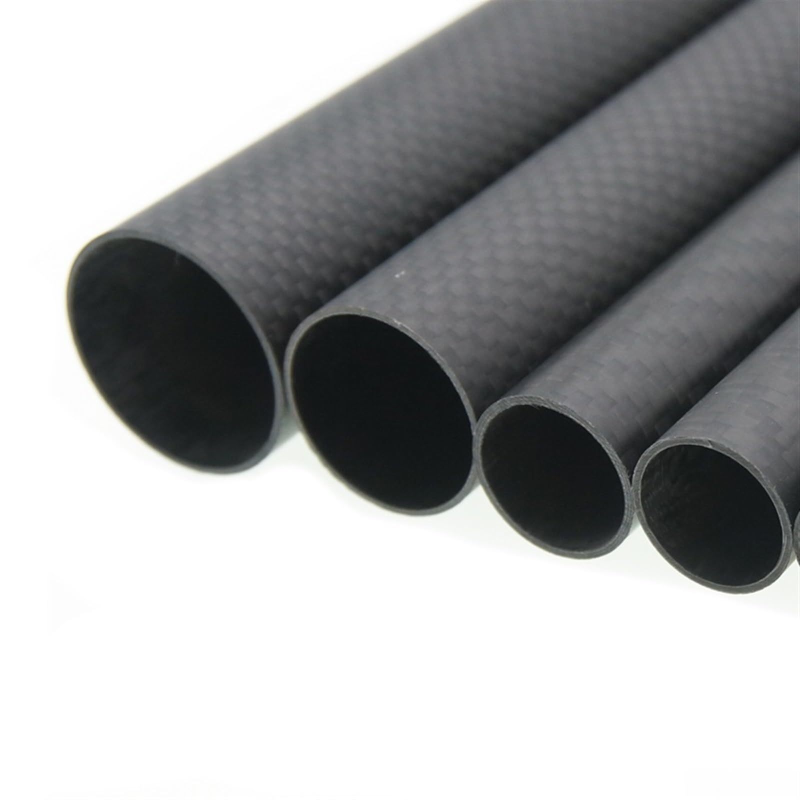 3K Carbon Fiber Tube Quadcopter Frame arm Landing Gear 18mm 19mm 20mm 22mm 24mm 25mm 30mm RC DIY Drone Kit Carbon Fiber Square Tube(25mm X 22mm 500mm)