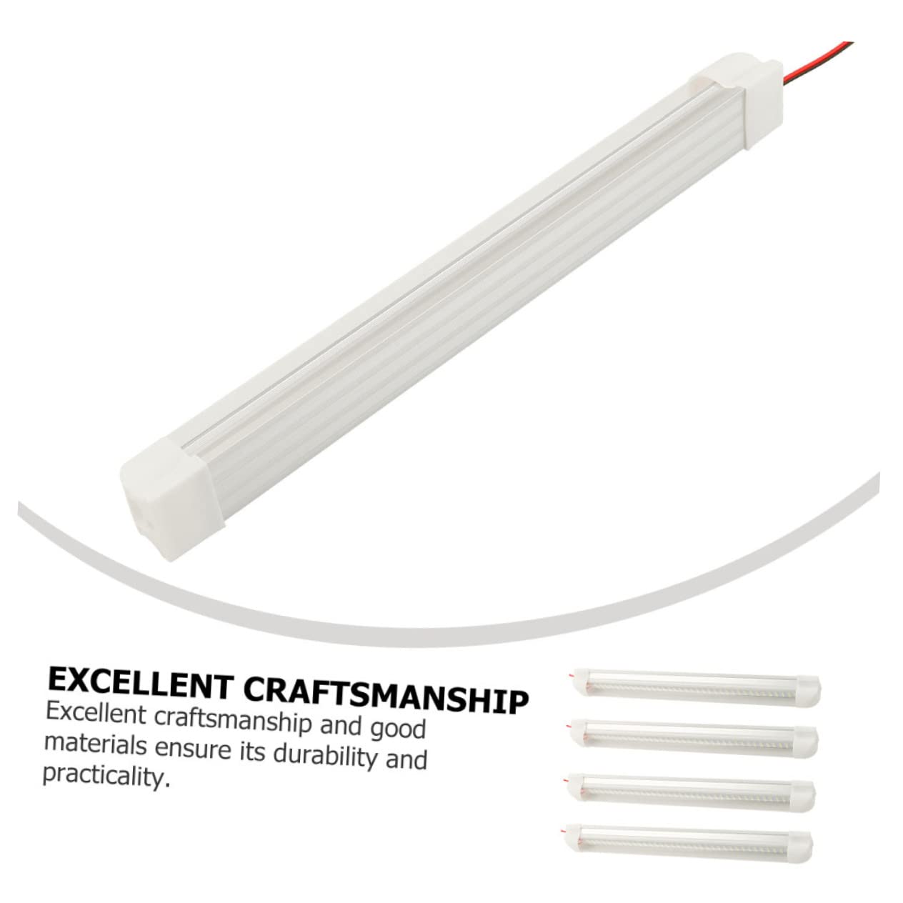 Gatuida Lámpara LED para Coche 4 Piezas 72 LED Blanco Lectura