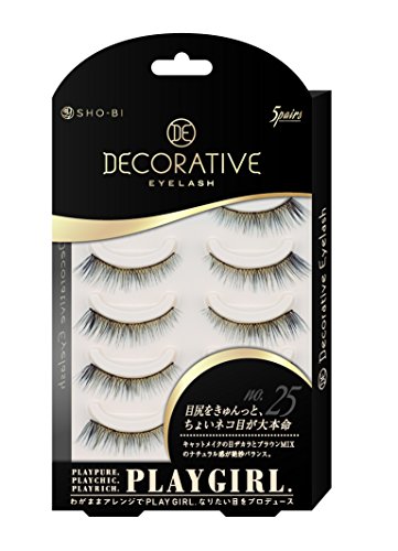 デコラティブアイラッシュ プレイガールNo.25(上まつげ用) SE85557