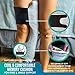 New & Innovative Wearable Knee Pillow with Adjustable Straps, Leg Pillow & Knee Pillow for Side Sleepers Sciatica, Back, Hip Alignment, Joint Pain Relief, Knee Support, Shredded Memory Foam