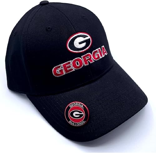 Gorra con licencia oficial de University Georgia Classic Edition MVP, gorra ajustable con logotipo del equipo de Bulldogs